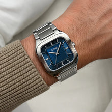 Charger l&#39;image dans la galerie, MONTRE Homme CLUSE Quadrus fond bleu foncé CW25701
