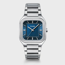 Charger l&#39;image dans la galerie, MONTRE Homme CLUSE Quadrus fond bleu foncé CW25701
