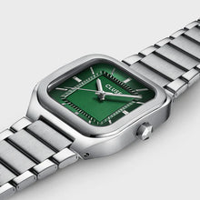 Charger l&#39;image dans la galerie, MONTRE Homme CLUSE Quadrus fond vert CW25702
