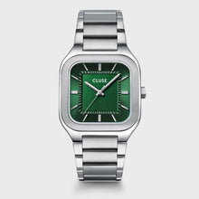Charger l&#39;image dans la galerie, MONTRE Homme CLUSE Quadrus fond vert CW25702
