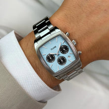 Charger l&#39;image dans la galerie, MONTRE Homme CLUSE Quartaut chrono fond bleu ciel CW52005
