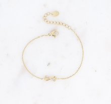 Charger l&#39;image dans la galerie, BRACELET Dame ACIER  MOTIF INFINI ET  OXYDES
