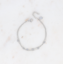 Charger l&#39;image dans la galerie, BRACELET Dame acier 3 rangs pampilles ovales BOHM
