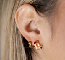 Charger l&#39;image dans la galerie, BOUCLES D&#39;OREILLES  Dame ACIER DORE ZARIA ZAG SEC18369-01UNI

