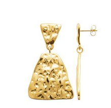 Charger l&#39;image dans la galerie, BOUCLES D OREILLES Femme ACIER INOXYDABLE DORE
