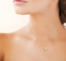 Charger l&#39;image dans la galerie, COLLIER Dame &quot;soleil&quot; OXYDES ET PLAQUE OR
