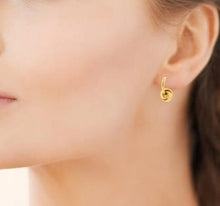 Charger l&#39;image dans la galerie, BOUCLE D OREILLE Femme ACIER PVD DORE
