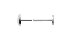 Charger l&#39;image dans la galerie, PIERCING ARGENT TIGE TITANE COEUR
