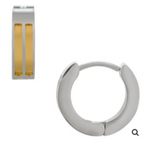 Charger l&#39;image dans la galerie, Boucles d&#39;oreilles Homme Jourdan Tilos ACIER - JH140002E/3E/4E
