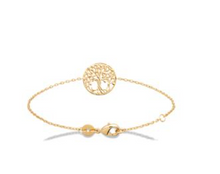 Charger l&#39;image dans la galerie, BRACELET Femme PLAQUE OR ARBRE DE VIE  92209118
