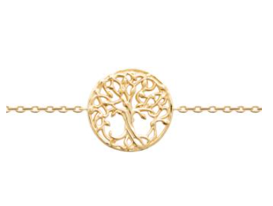 BRACELET Femme PLAQUE OR ARBRE DE VIE  92209118