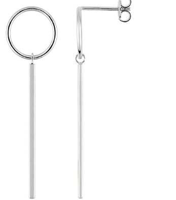 BOUCLES D'OREILLES Dame pendentifs 335594