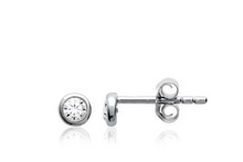 Charger l&#39;image dans la galerie, BOUCLES D OREILLES Dame ARGENT OZ
