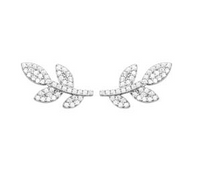 Charger l&#39;image dans la galerie, BOUCLES D OREILLES Femme ARGENT RHODIE OZ
