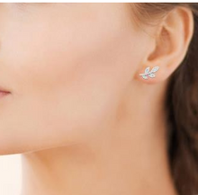 Charger l&#39;image dans la galerie, BOUCLES D OREILLES Femme ARGENT RHODIE OZ
