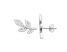 Charger l&#39;image dans la galerie, BOUCLES D OREILLES Femme ARGENT RHODIE OZ
