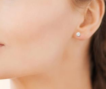 Charger l&#39;image dans la galerie, BOUCLES D&#39;OREILLES Dame boules Argent
