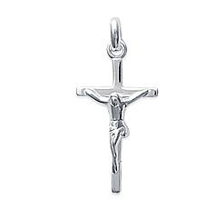 PENDENTIF CROIX Mixte ARGENT