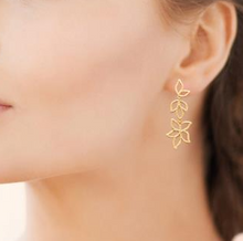 Charger l&#39;image dans la galerie, BOUCLES D OREILLES Femme PLAQUE OR

