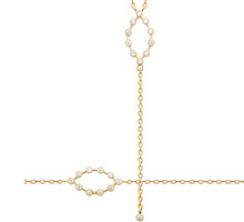 Charger l&#39;image dans la galerie, COLLIER Dame forme navette PLAQUE OR
