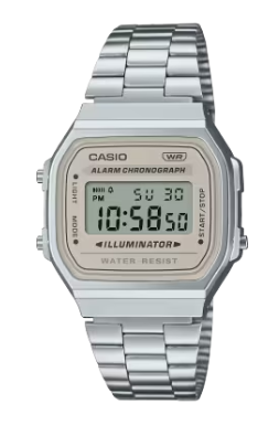 MONTRE Mixte CASIO VINTAGE METAL A168WAYES