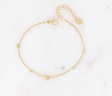 Charger l&#39;image dans la galerie, BRACELET Femme BOHM GAMSE ACIER COEURS MARTELES
