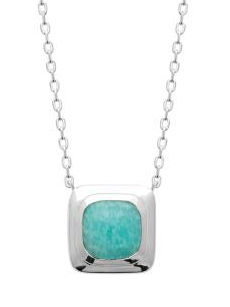 COLLIER Femme ARGENT 925/1000° AMAZONITE