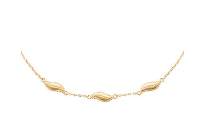 COLLIER Femme PLAQUE OR