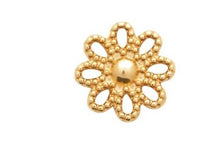 Charger l&#39;image dans la galerie, PIERCING D OREILLE Femme PLAQUE OR TIGE TITANE
