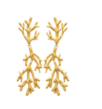 Charger l&#39;image dans la galerie, BOUCLES D OREILLES Femme ACIER ET PERLES IMITATIONS
