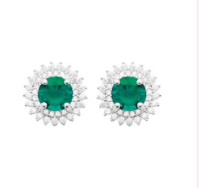 BOUCLES  D OREILLES Femme ARGENT RHODIE OXYDES