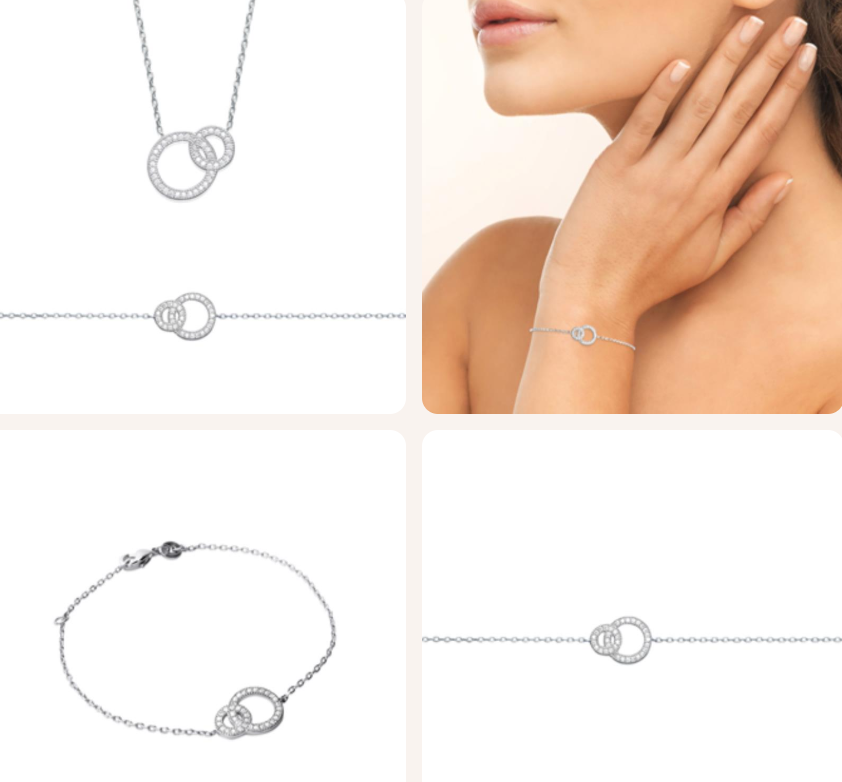 COLLIER Dame  ARGENT