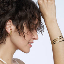 Charger l&#39;image dans la galerie, Boucles d&#39;Oreilles Femme BANGLE UP Lily - Or Light BUP21-LIL
