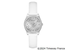 Charger l&#39;image dans la galerie, MONTRE Dame cuir blanc GUESS GW0989L1
