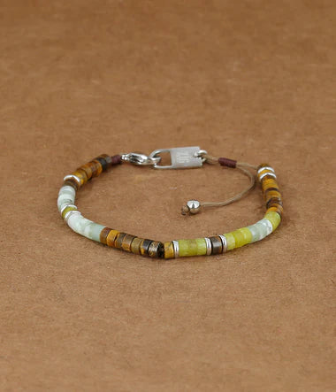 BRACELET HOMME SILVER ZAG BIJOUX AJUSTABLE