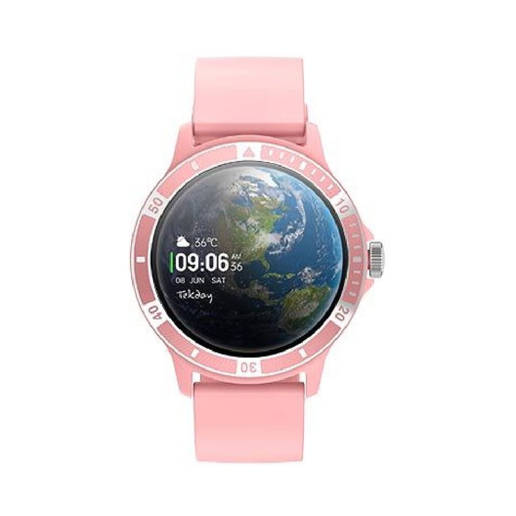 MONTRE Connectée mixte ronde TEKDAY