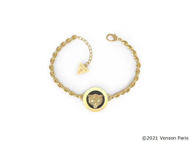 BRACELET Femme DAKTARI acier doré GUESS JUBB01363YGBKS
