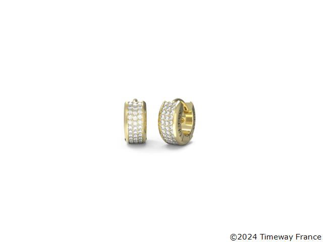 BOUCLES D'OREILLES Dame créoles GUESS JUBE04583JWYG