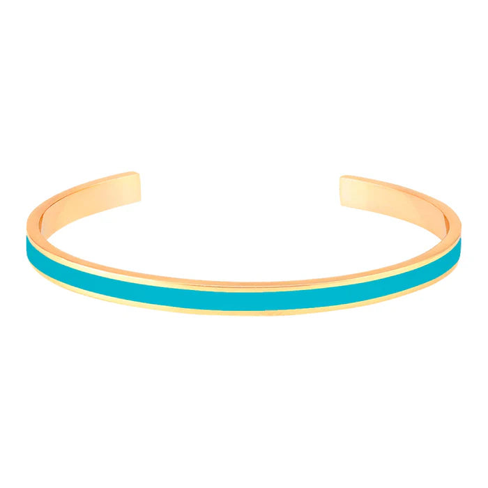 BRACELET Dame demi-jonc Turquoise BANGLE-UP BUP21-BAN-BAO49