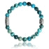 Charger l&#39;image dans la galerie, BRACELET Mixte Mapstone bleue LAUREN STEVEN
