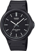 Charger l&#39;image dans la galerie, MONTRE Homme CASIO PVC NOIR MW-240-1EVEF
