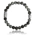 Charger l&#39;image dans la galerie, BRACELET Mixte Obsidienne flocon de neige LAUREN STEVEN
