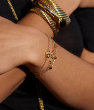 Charger l&#39;image dans la galerie, Bracelet Femme Hebe ZAG acier doré SBX24548-01GRN

