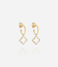 Charger l&#39;image dans la galerie, Boucles d&#39;oreilles Femme Acier et nacre Racine ZAG SED25398-01SEL
