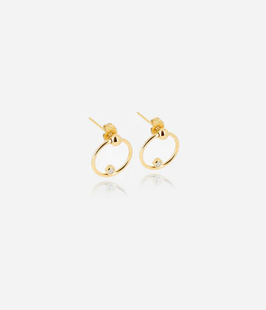 BOUCLES D'OREILLES Dame Jill ZAG SEM19668-01WHT