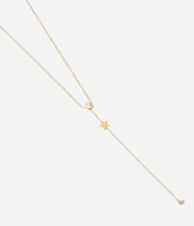 COLLIER Dame acier doré DREENA ZAG SNM24330-01WHT