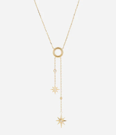 COLLIER Dame acier doré DELTA ZAG SNM24376-01WHT