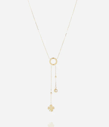 COLLIER Dame acier doré ALAMO ZAG SNM24377-01UNI