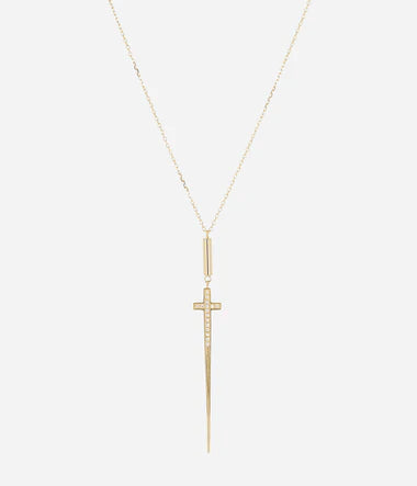 Collier Femme Azal acier doré ZAG SNM26839-01WHT