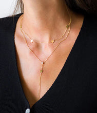 Charger l&#39;image dans la galerie, COLLIER Dame acier doré DREENA ZAG SNM24330-01WHT
